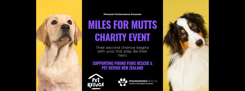 Miles for Mutts Charity Fundraiser