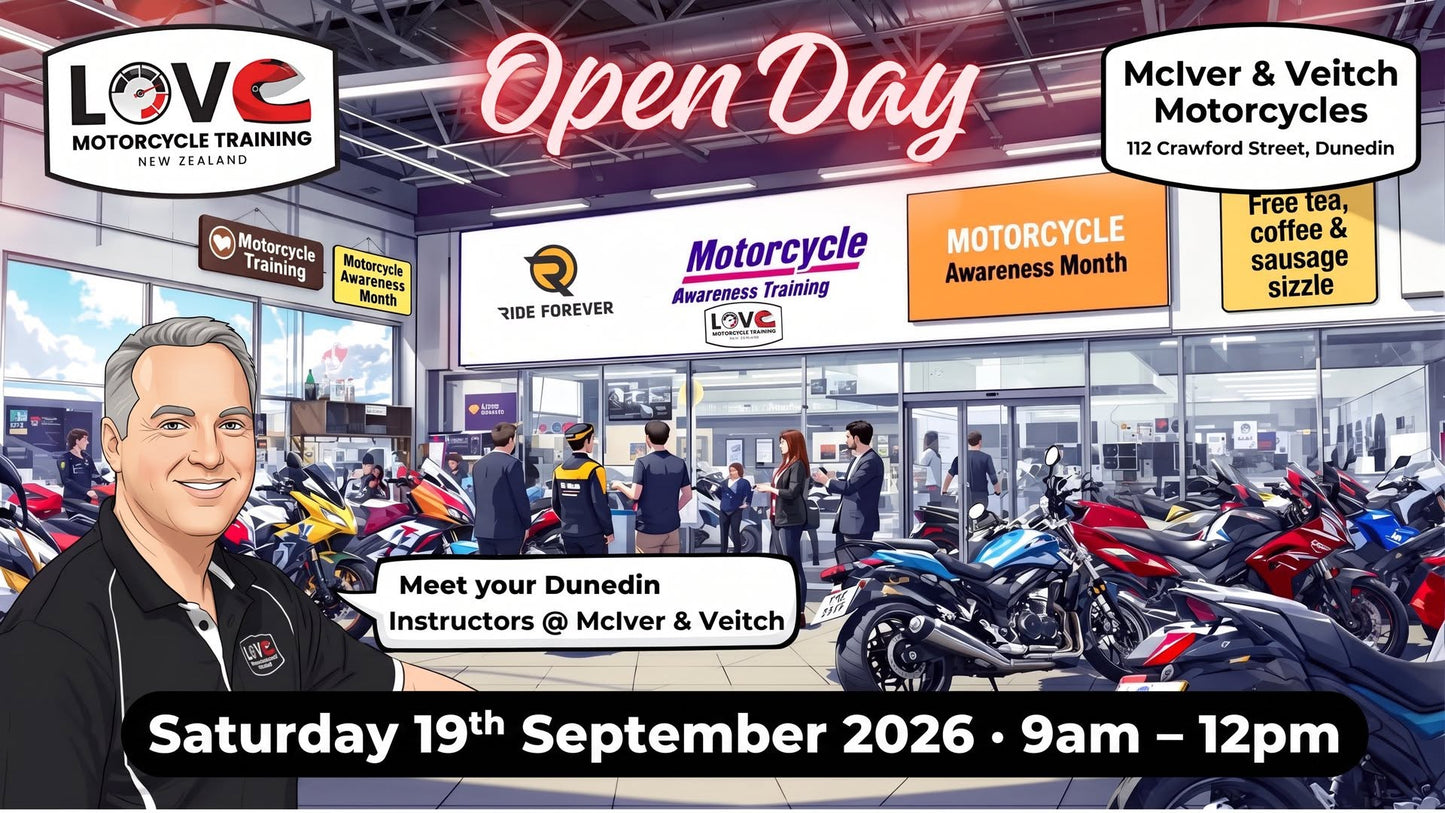 Open Day - Love Moto in Dunedin