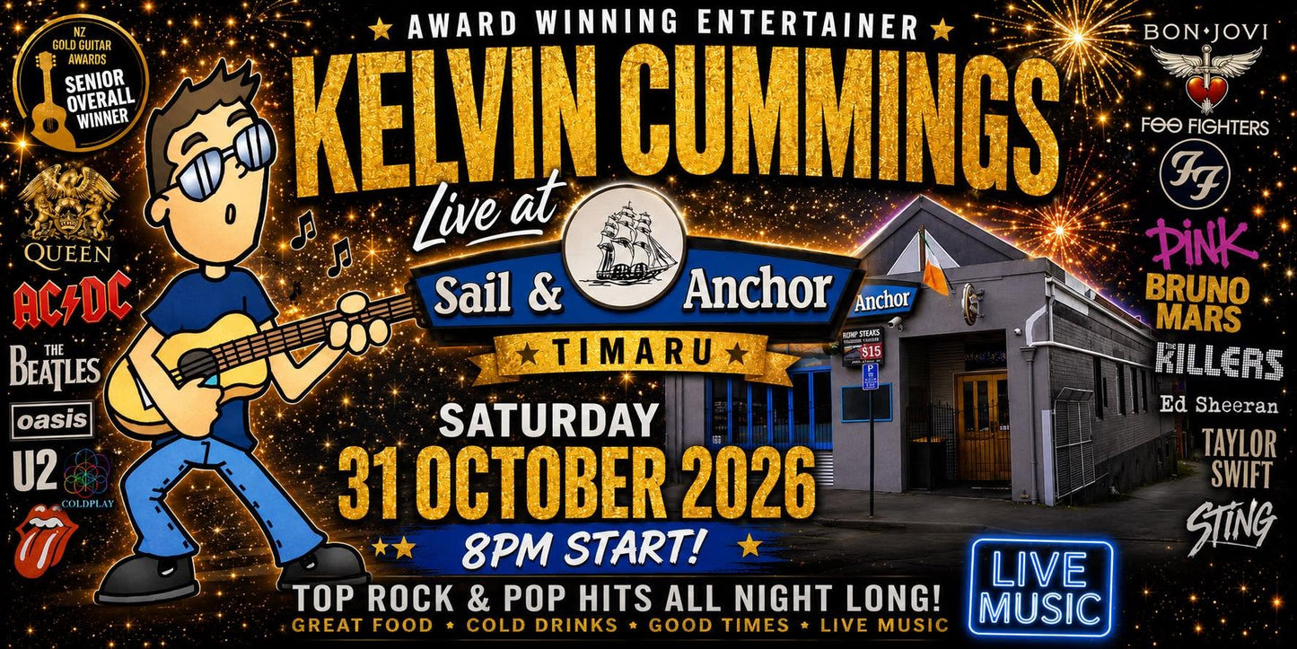Kelvin Cummings Live - Sail and Anchor