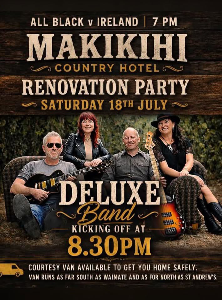 Mid Winter Celebrations with Deluxe in Makikihi