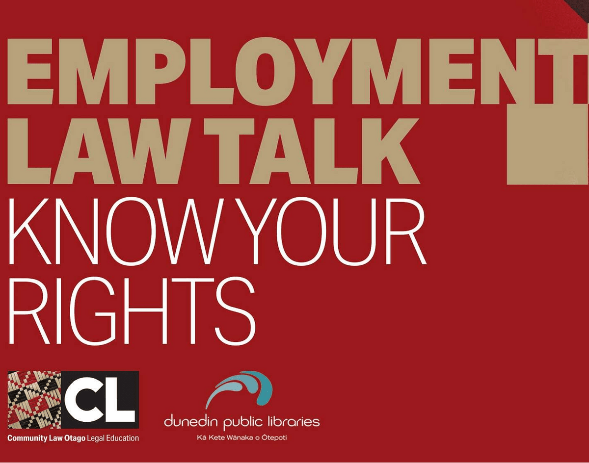 Law for Tea: Employment Law Talk: Know Your Rights @City Library