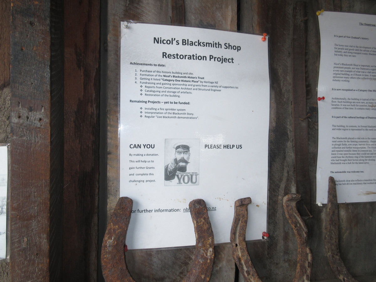 Nicol’s Blacksmith Shop
