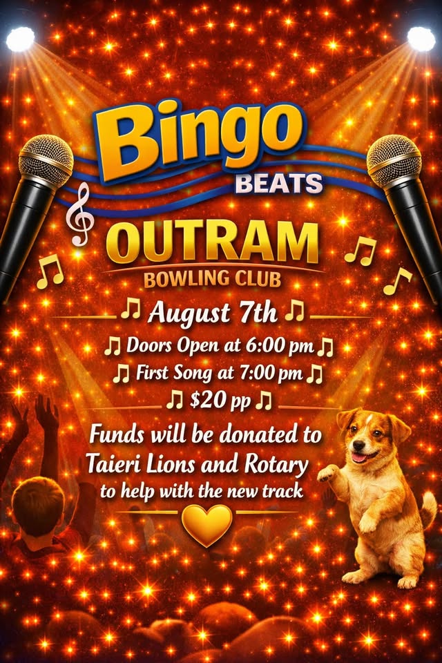 Bingo Beats - Outram Bowling Club