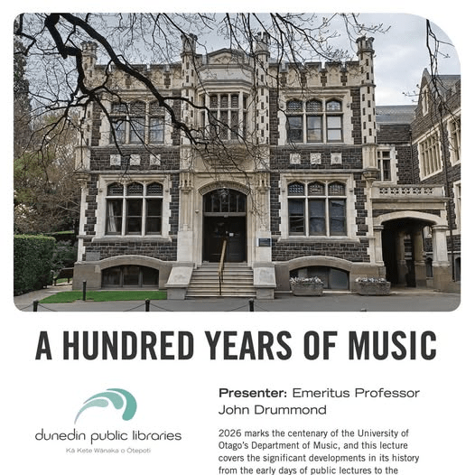 100 Years of Music - University of Otago