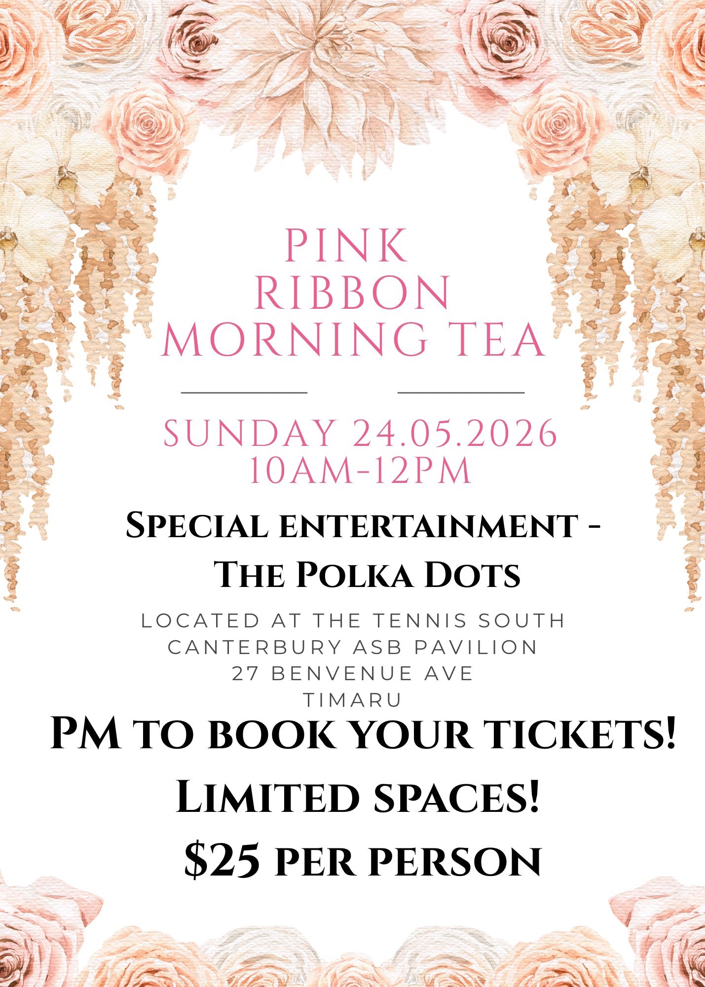 Pink Ribbon Morning Tea