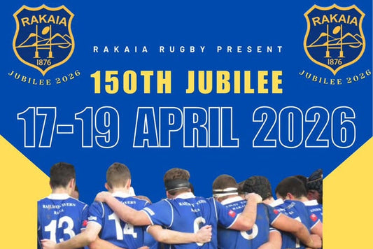 RAKAIA RUGBY CLUB 150TH JUBILEE