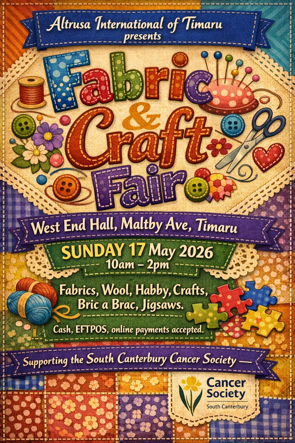 Altrusa Fabric & Craft Fair