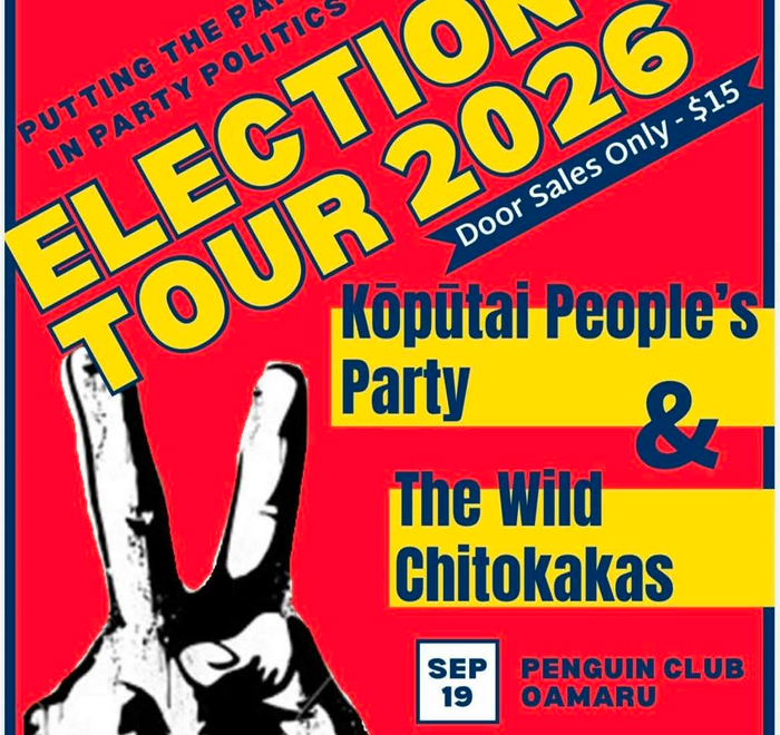 Election Tour- Kōpūtai People’s Party and The Wild Chitokakas