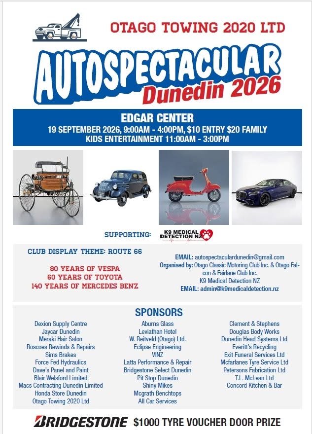 Auto Spectacular Dunedin 2026