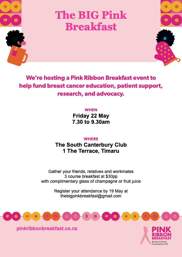 the BIG Pink Breakfast