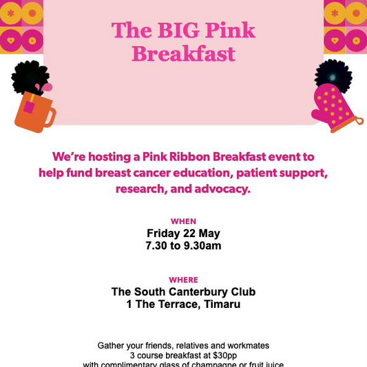 the BIG Pink Breakfast
