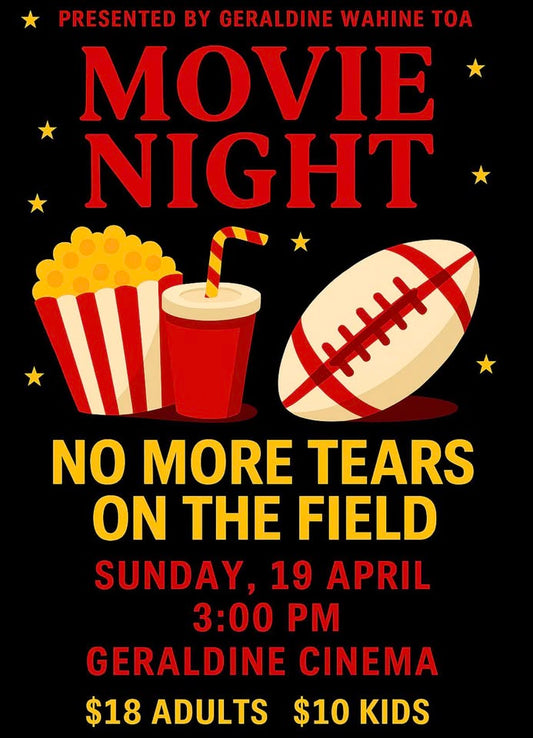 No Tears on The Field Movie Night