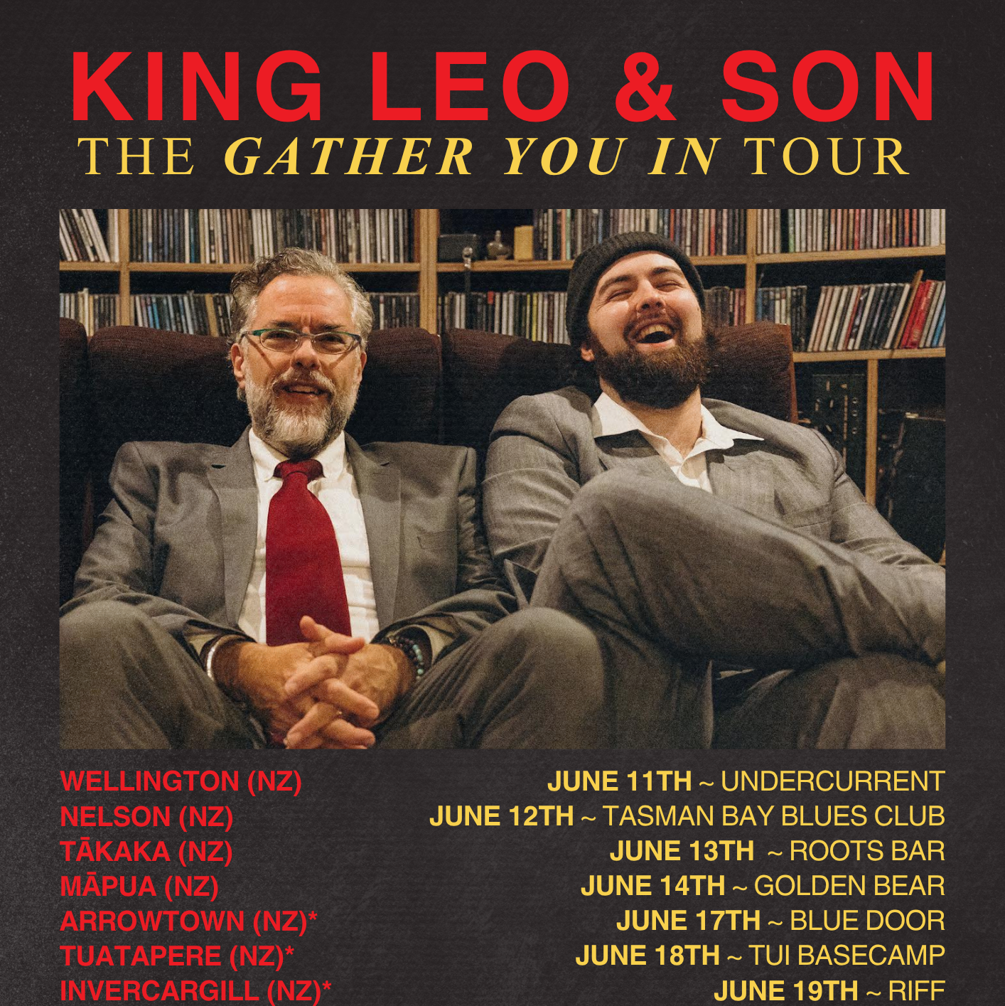 King Leo & Son at Riff with Wilson Blackley for the Gather You In Tour