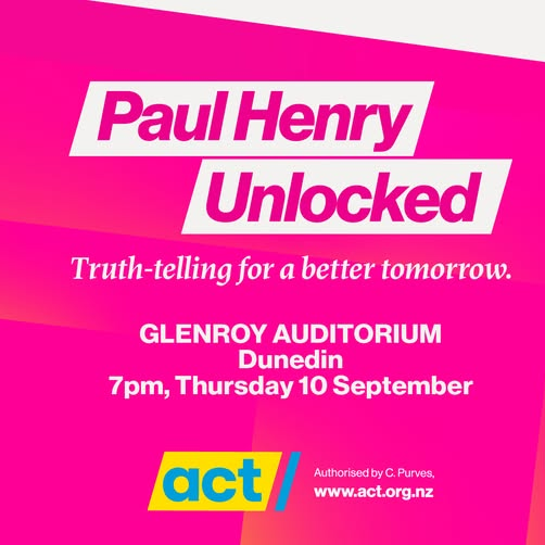 Paul Henry Unlocked | Dunedin