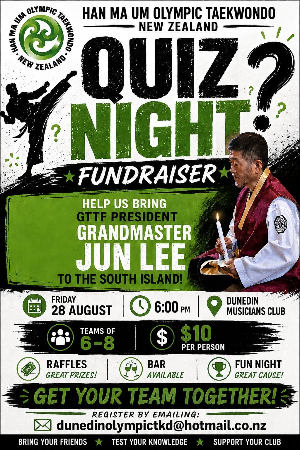 Quiz Night Fundraiser - Dunedin Musicians Club