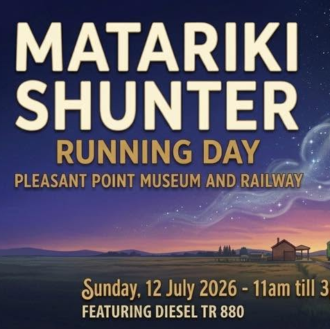 MATARIKI SHUNTER RUNNING DAY & OFFICIAL UNVEILING