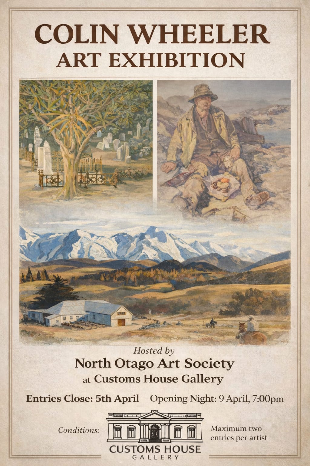 Colin Wheeler Exhibition,  Art competition