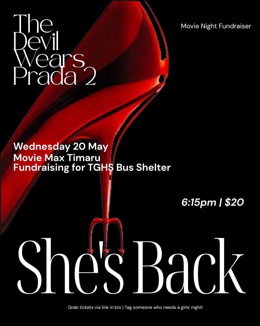 Timaru GHS PTA Fundraiser