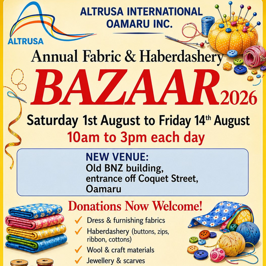 Annual Fabric & Haberdashery Bazaar