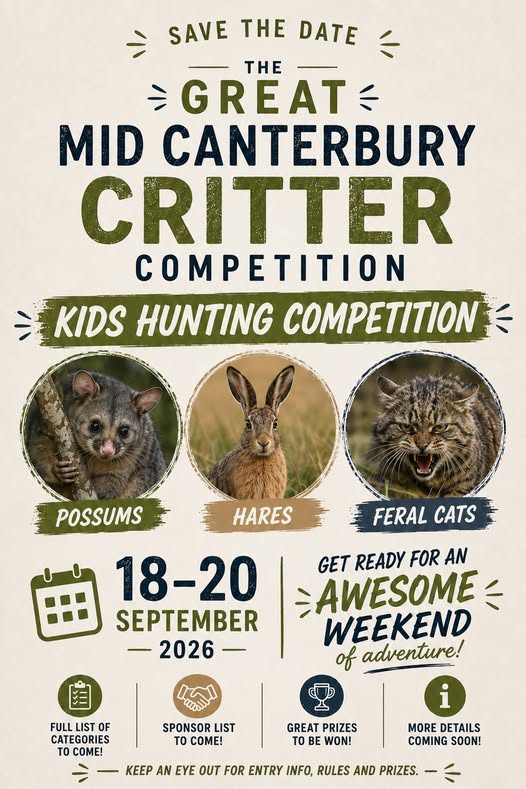 The Great Mid Canterbury Critter Competition