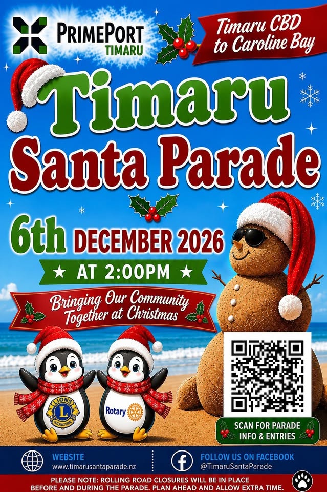 Timaru Santa Parade
