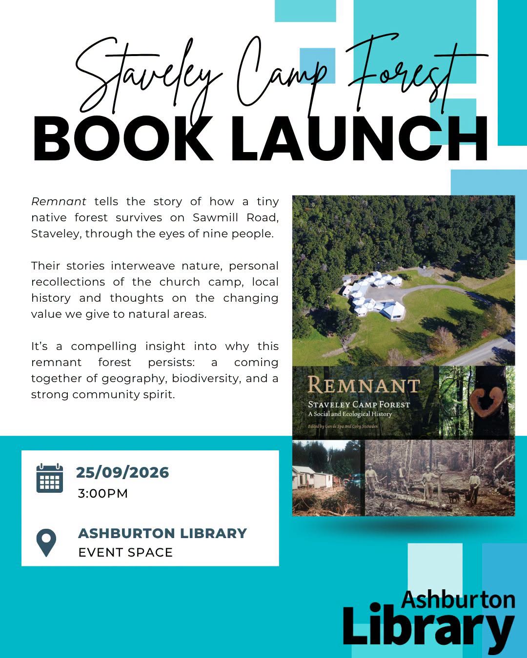 Stavely Camp Forest - Book Launch