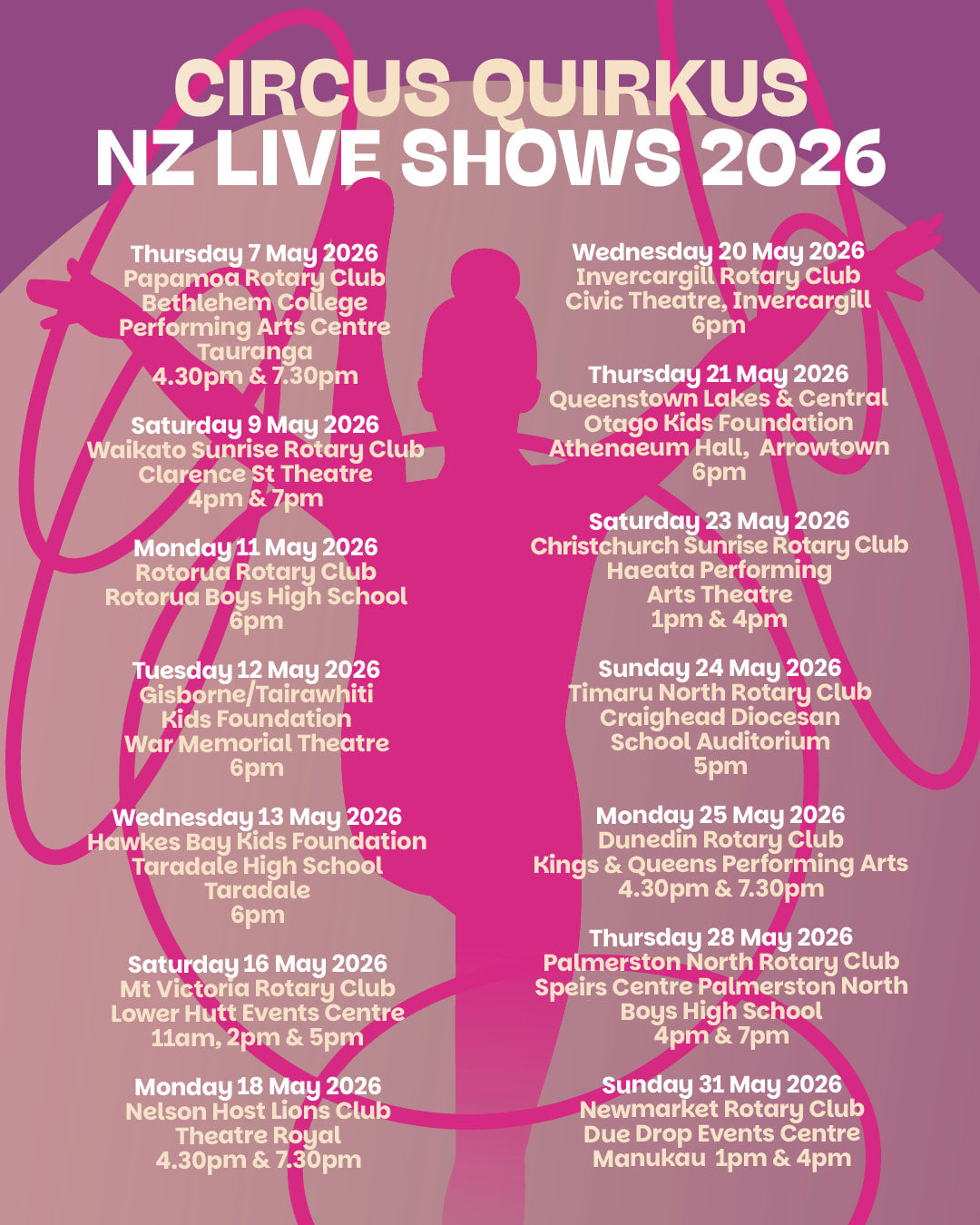 Dunedin Rotary Circus Quirkus