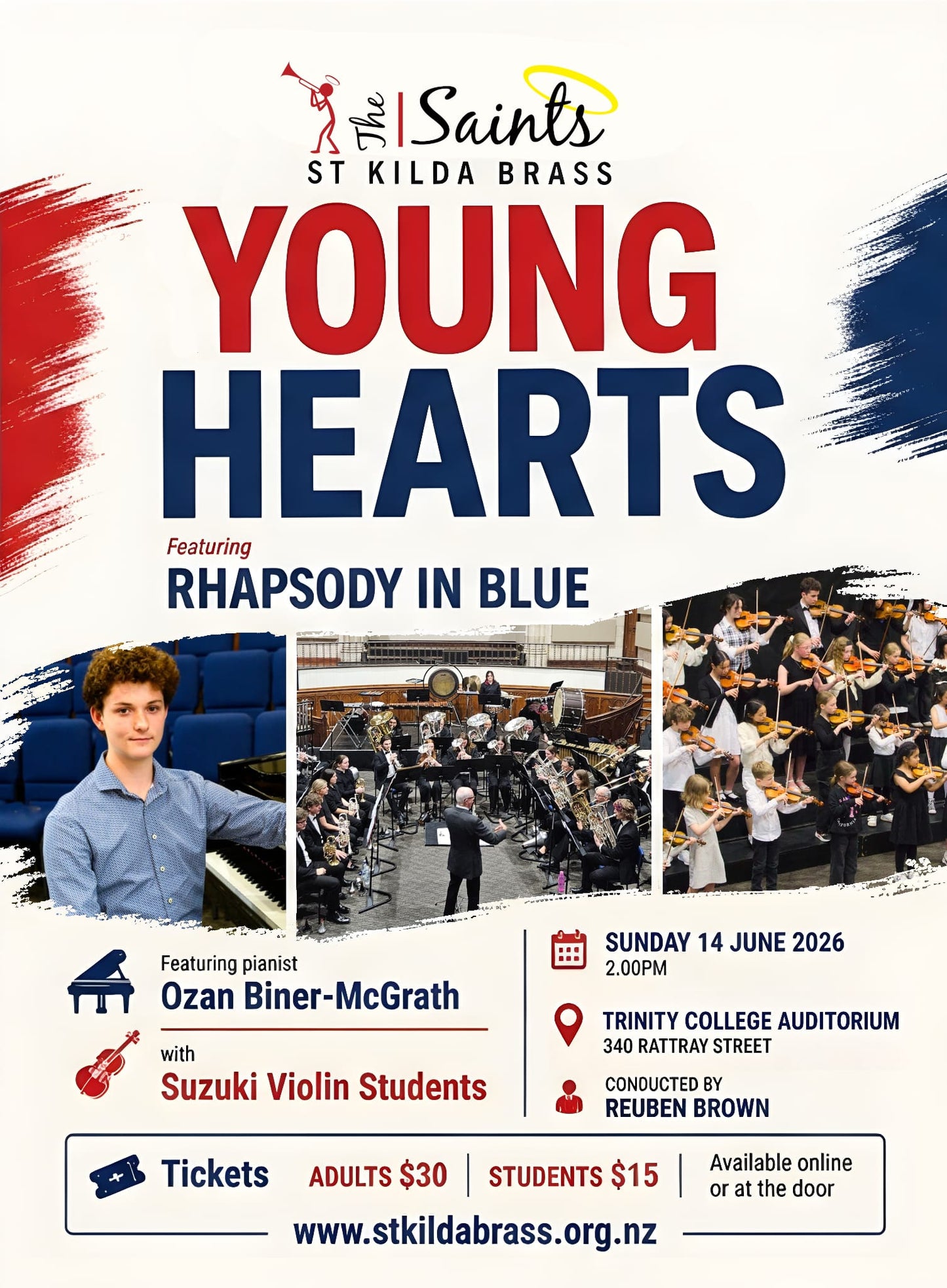 Young Hearts - St Kilda Brass w. Ozan Biner-McGrath