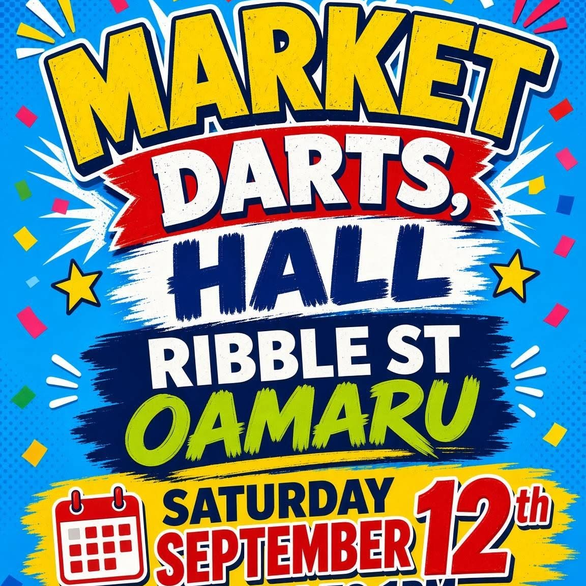 Market - Oamaru Darts Hall