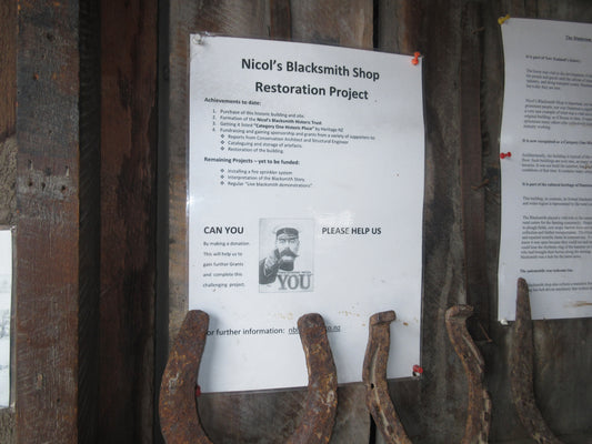 Nicol’s Blacksmith Shop