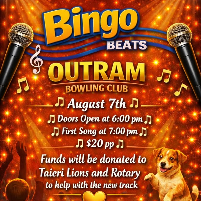 Bingo Beats - Outram Bowling Club