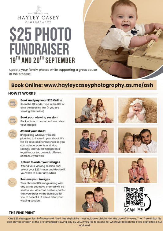 Photo Fundraiser - Hayley Casey Photography