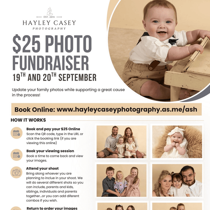 Photo Fundraiser - Hayley Casey Photography