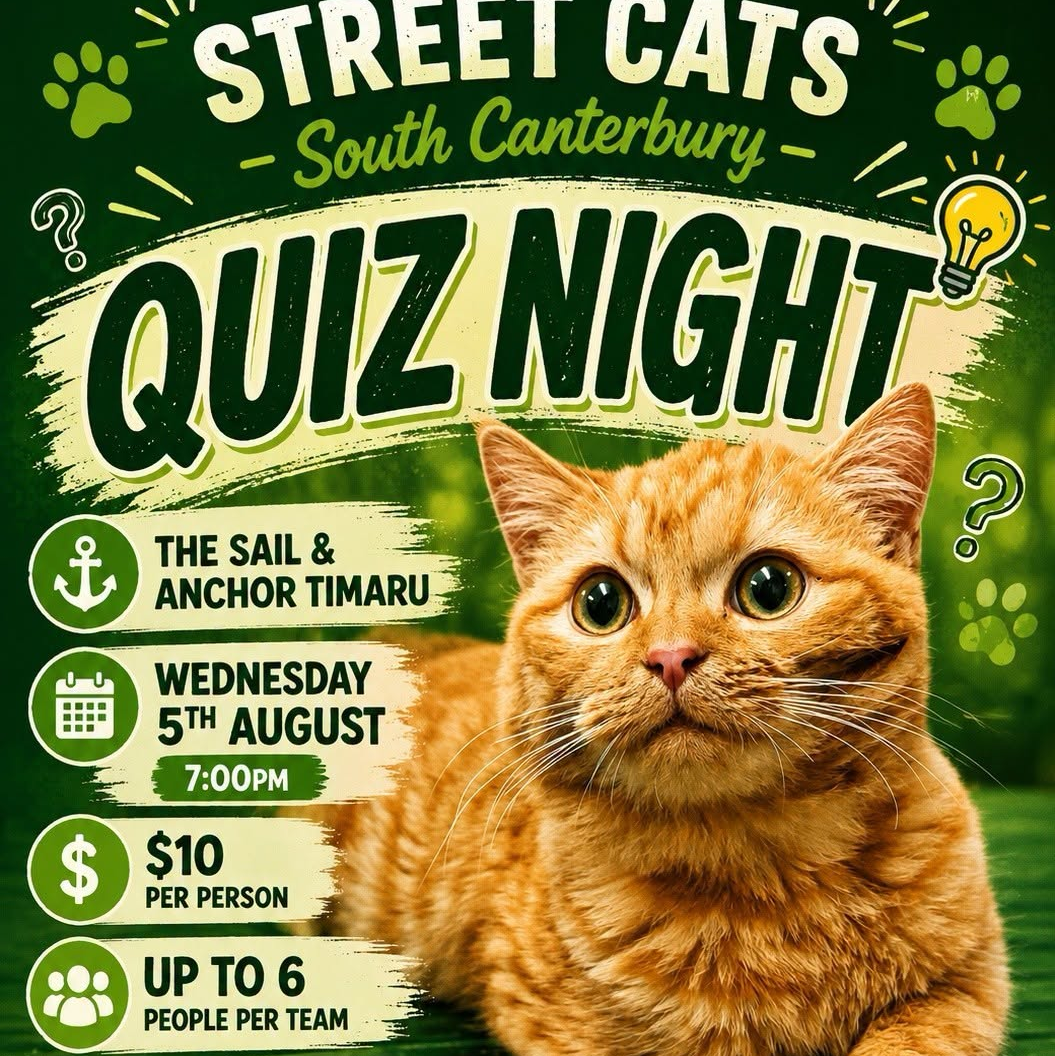 Quiz Night - Street Cats South Canterbury
