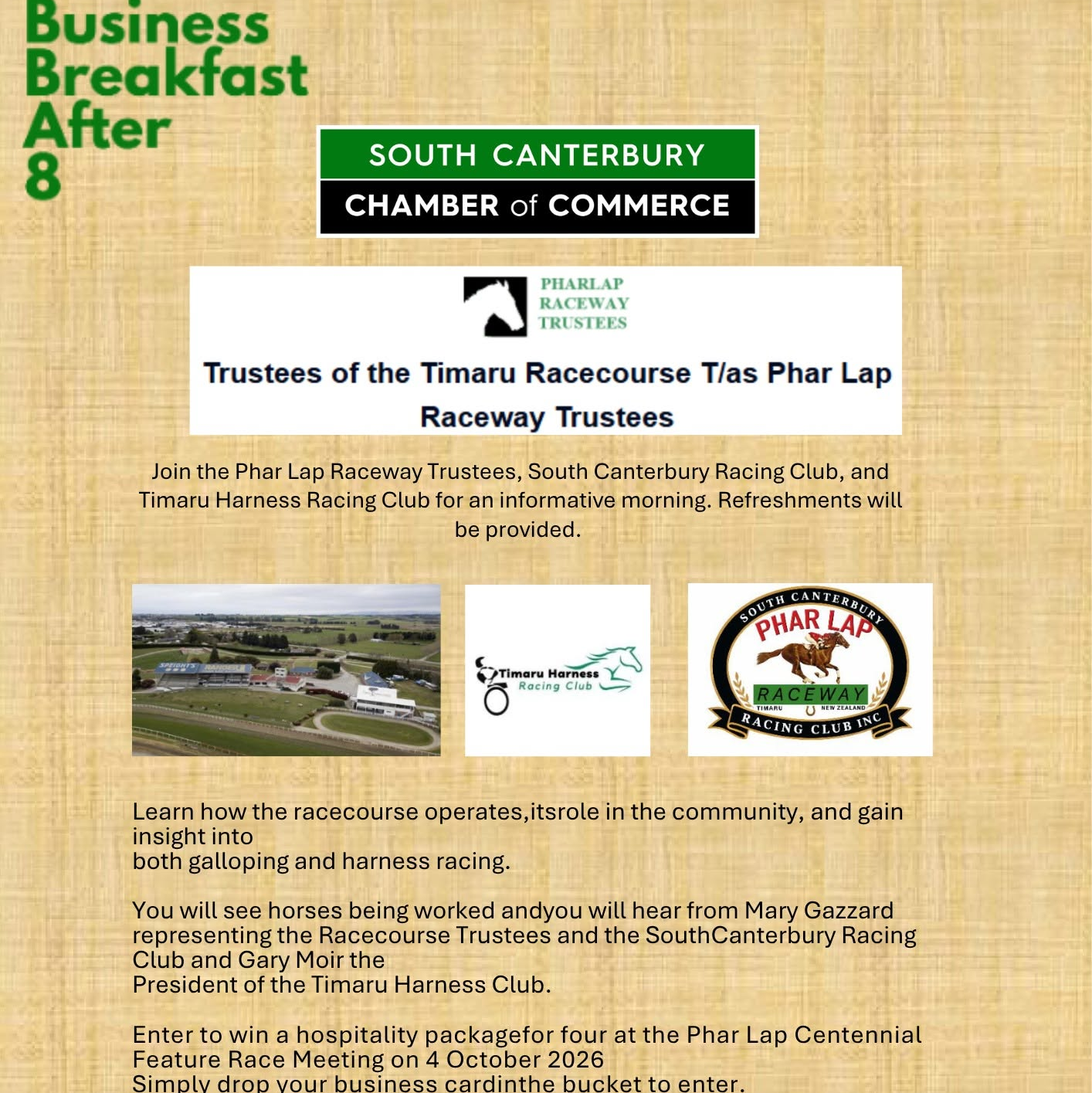 Business Breakfast After 8