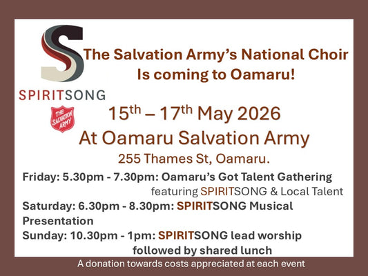 The Salvation Army Spirit Song