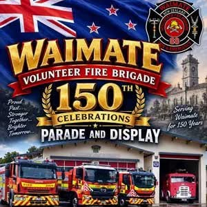 Parade and Display - Waimate Volunteer Fire Brigade